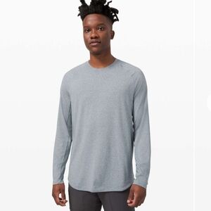 lululemon athletica Men's Chambray Long Sleeve Shirt XLT